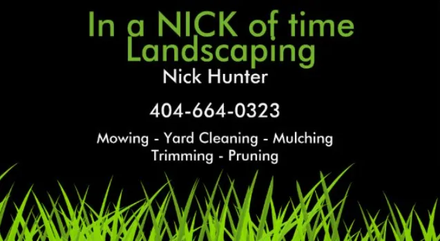 Top-rated lawn care service in Greenville, NC by In A Nick Of Time Landscaping