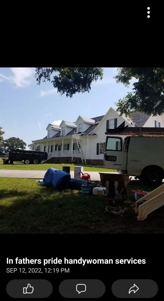 Affordable yard maintenance for beautiful yards in Greenville, SC by In Fathers Pride Handywoman Services