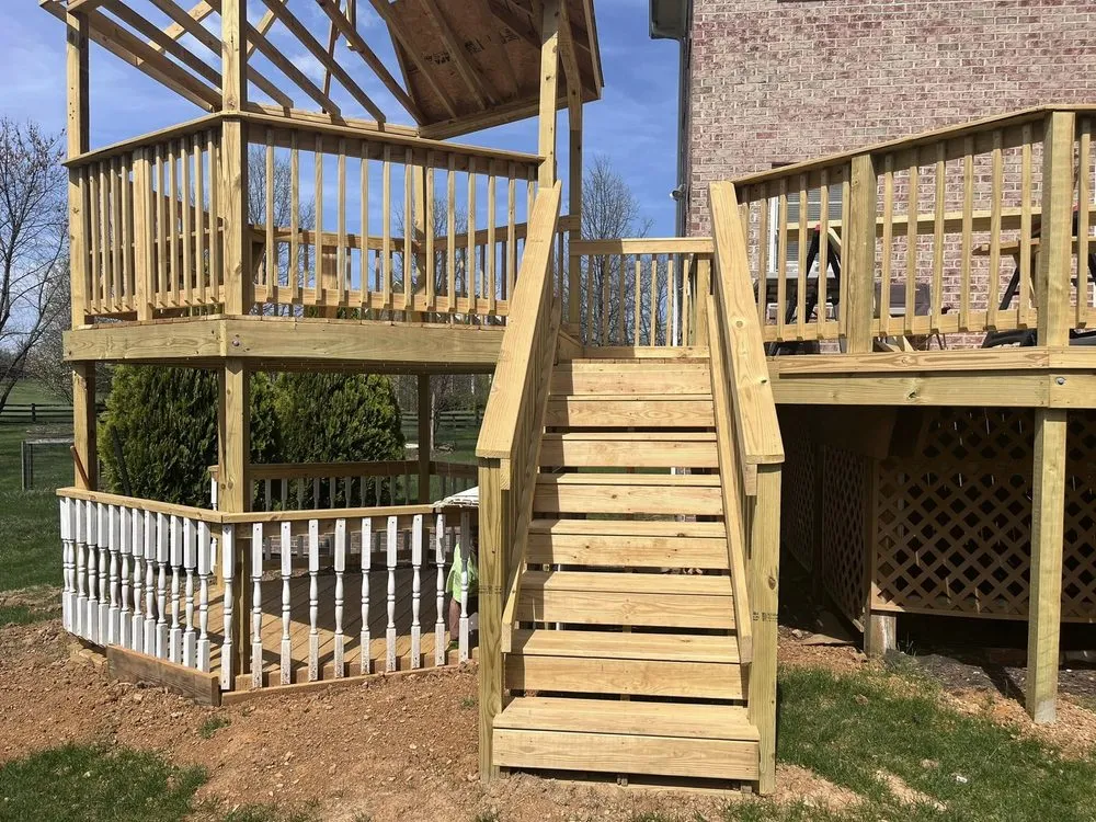 Custom landscaping services in Front Royal, VA by In God We Trust Handyman