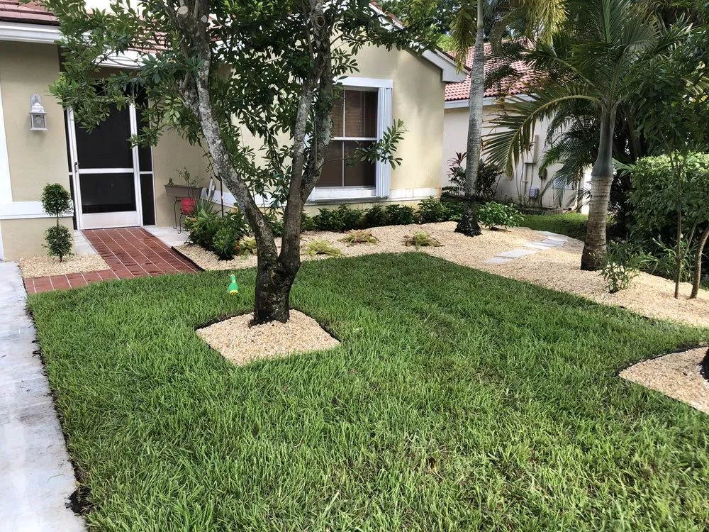 Local yard cleanup service for year-round maintenance in Pembroke Pines, FL by In Lawn Landscaping