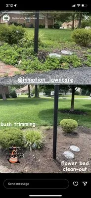 In Motion Lawn Care Logo