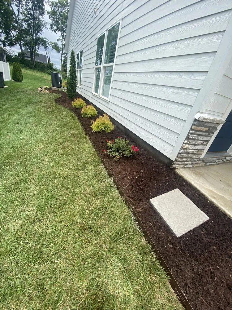 Affordable landscape installation with custom design in Summertown, TN by In My Element Landscape
