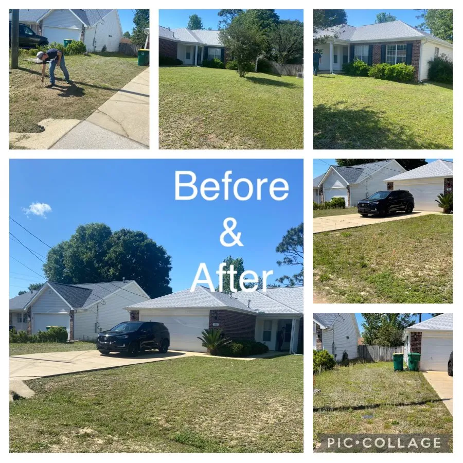 Affordable residential landscaping for residential properties in Crestview, FL by In N Out Lawn Services