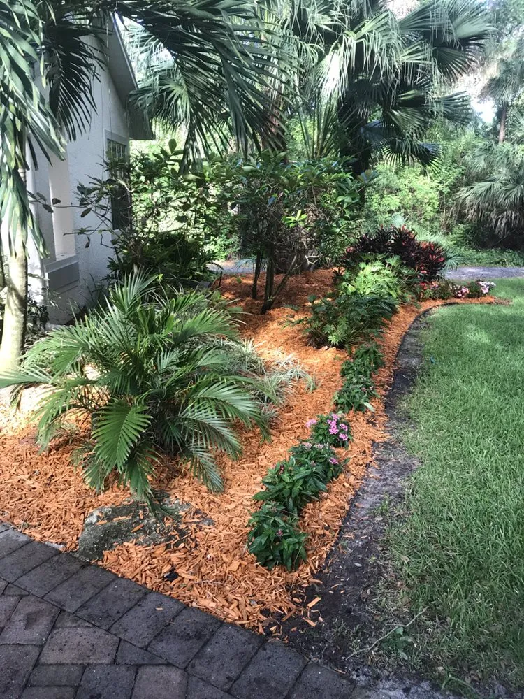 Local landscape installation in Vero Beach, FL by In the Son Lawn Maintenance