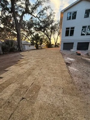 In The South Lawn Care Logo