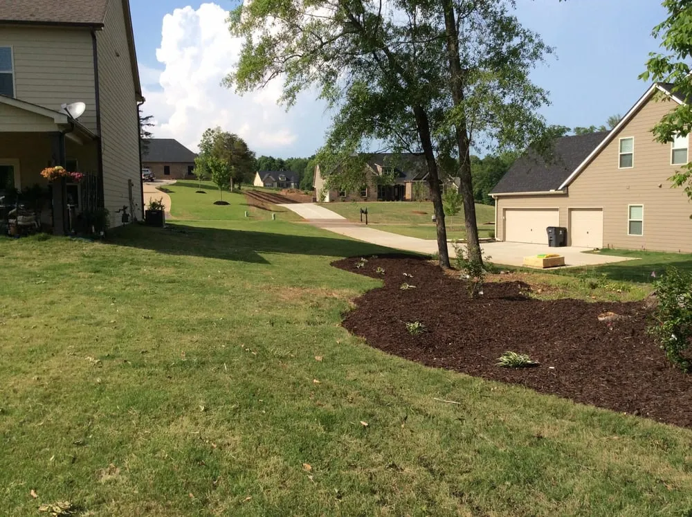 Custom residential landscaping in Simpsonville, SC - In the Weeds Lawncare
