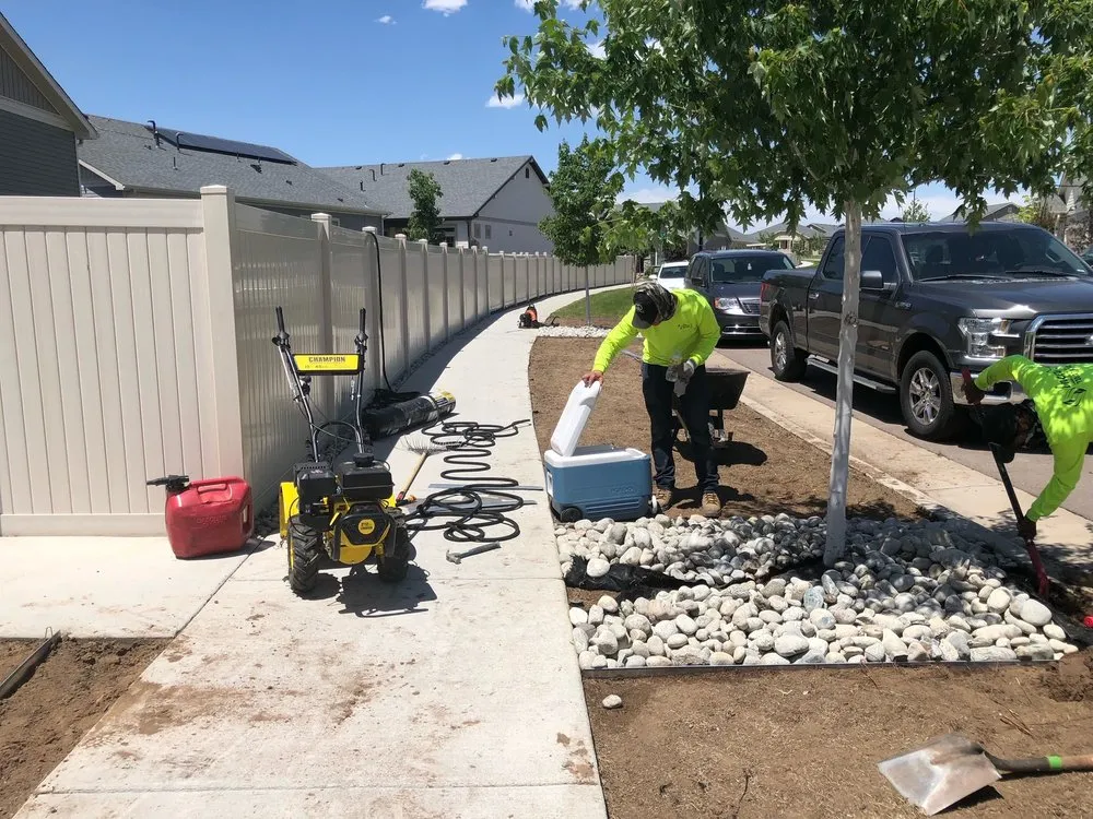 Top-rated garden landscaping in Aurora, CO by Incas Lawn Services