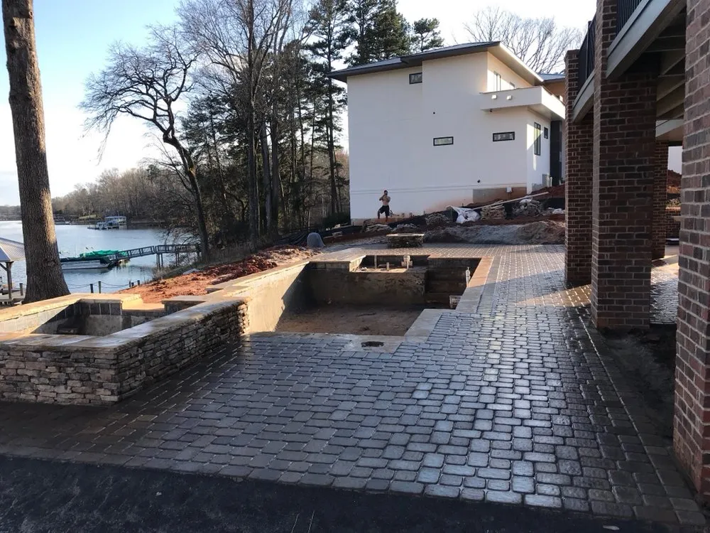 Professional garden landscaping for year-round maintenance in Waxhaw, NC by Inclusive Outdoor Living