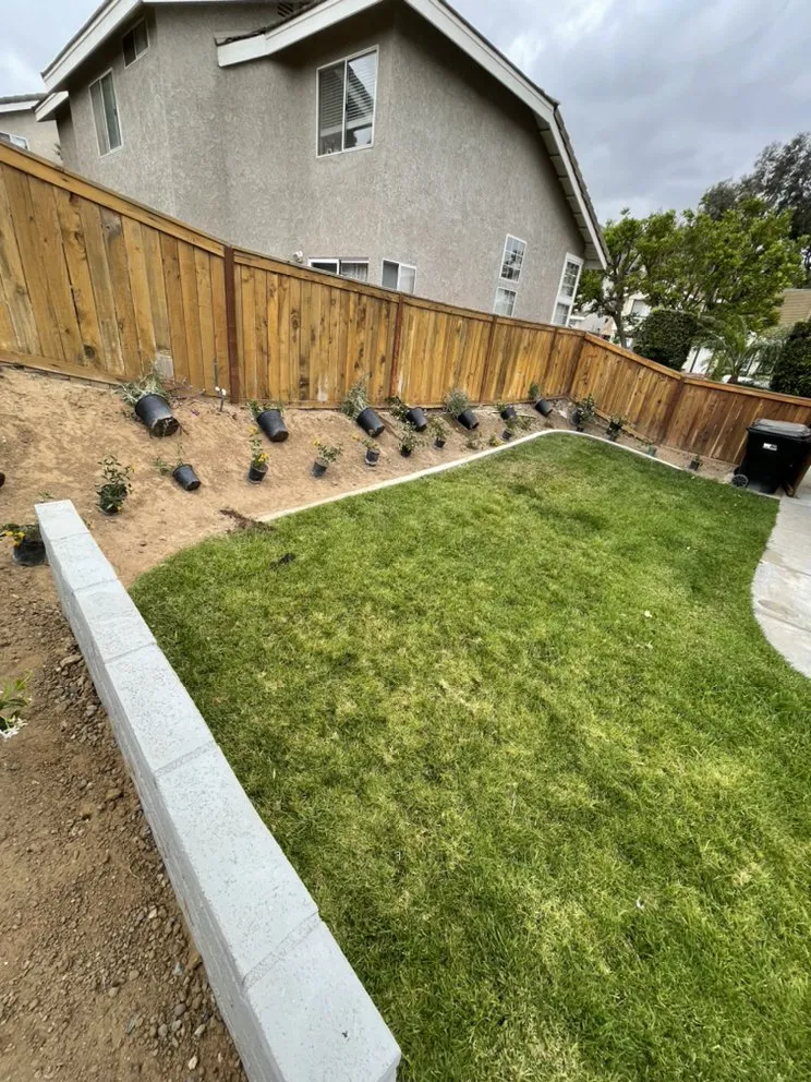 Reliable yard cleanup service with custom design in Hemet, CA by Incredible Landscape