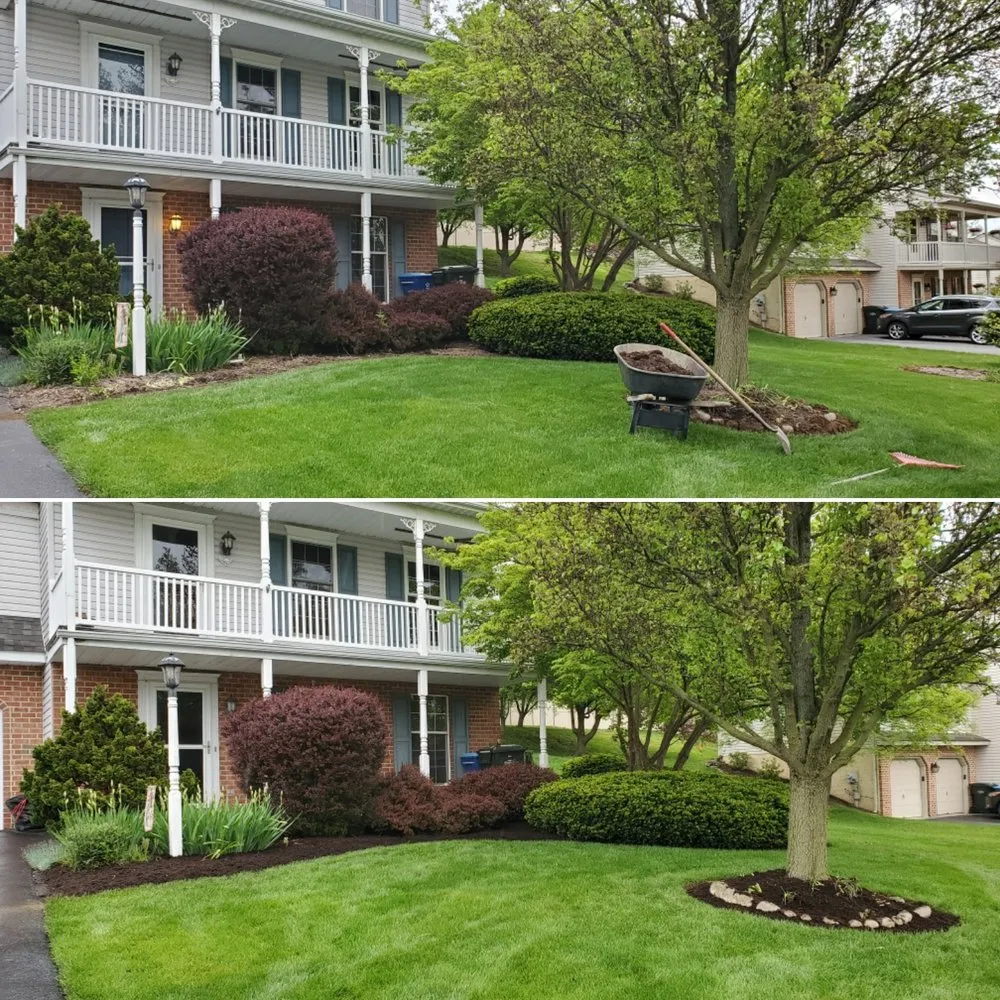 Custom residential landscaping for outdoor upgrades in Mountville, PA by Indian Run Landscaping
