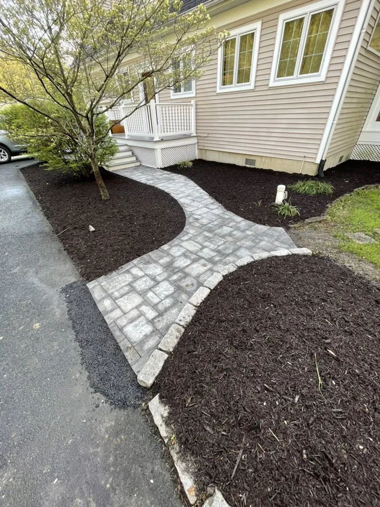 Affordable landscape installation with custom design in Glen Burnie, MD by Infascapes Property Management