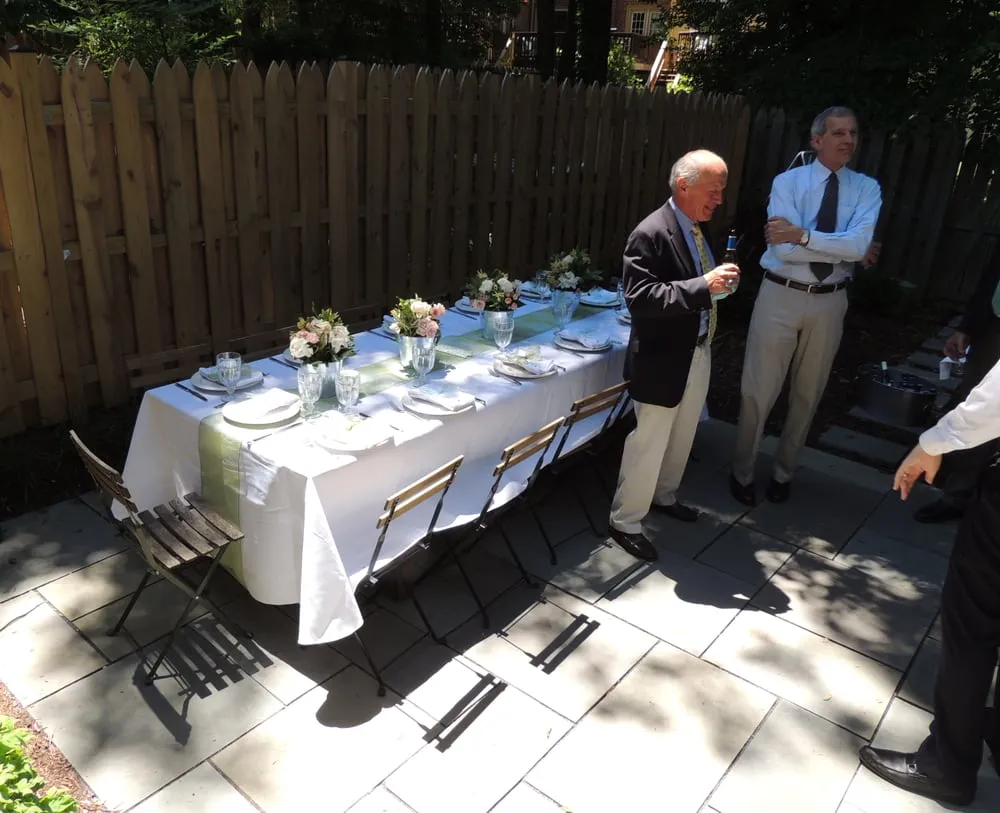 Custom outdoor landscaping in Rockville, MD by Inferno Lawn Care