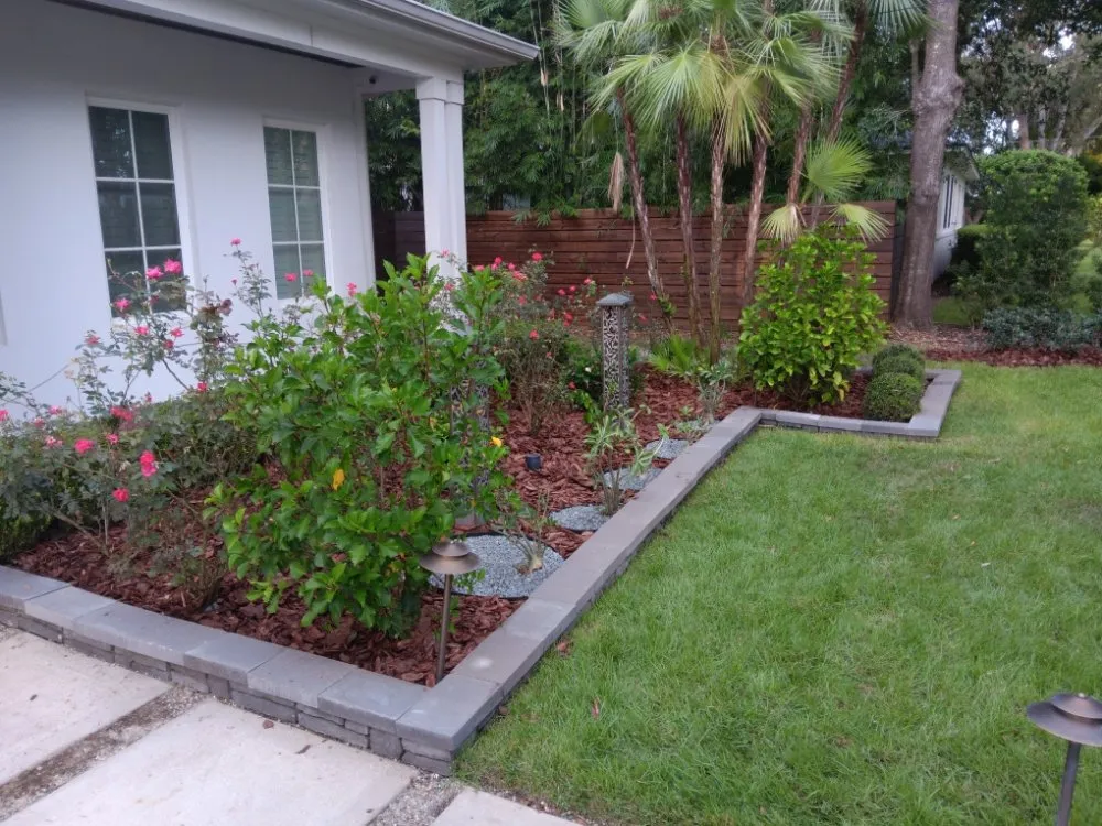 Local landscape installation in Orlando, FL by Infinite Elements Of Love