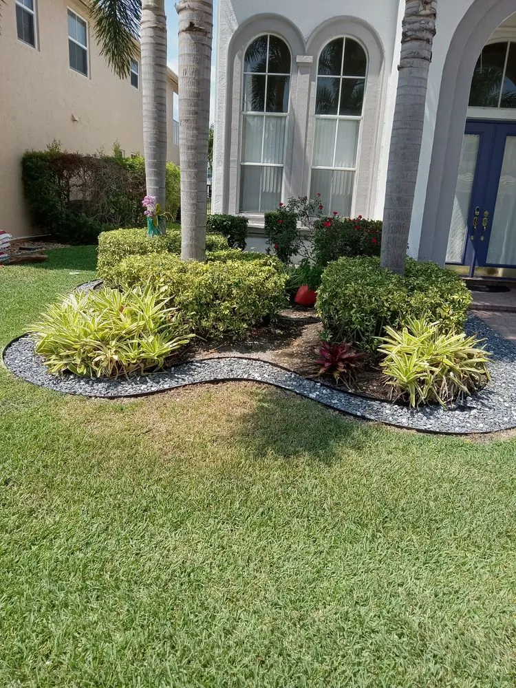 Custom outdoor landscaping experts serving Royal Palm Beach, FL - Infinite Green Lawn Care Service