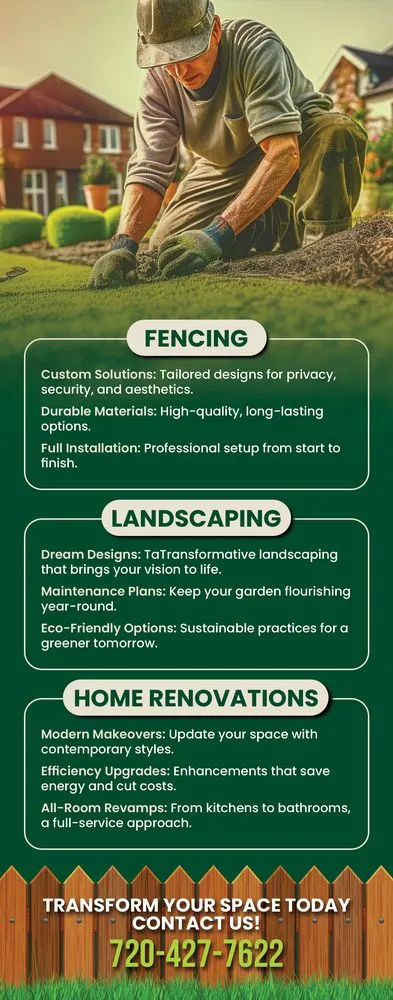 Trusted garden landscaping in Castle Pines, CO - Infinite Home Solutions