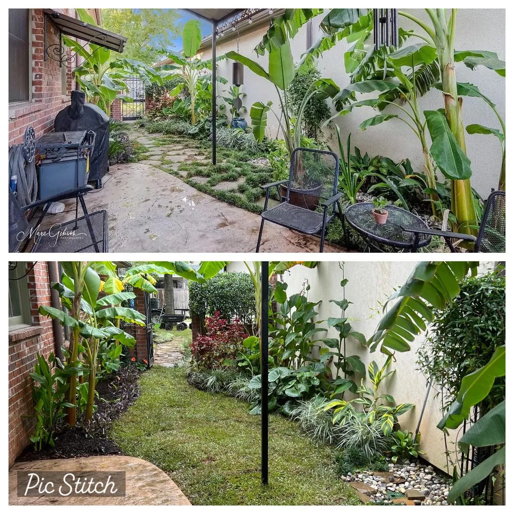 Professional yard cleanup service with custom design across Bossier City, LA - Infinite Landscaping