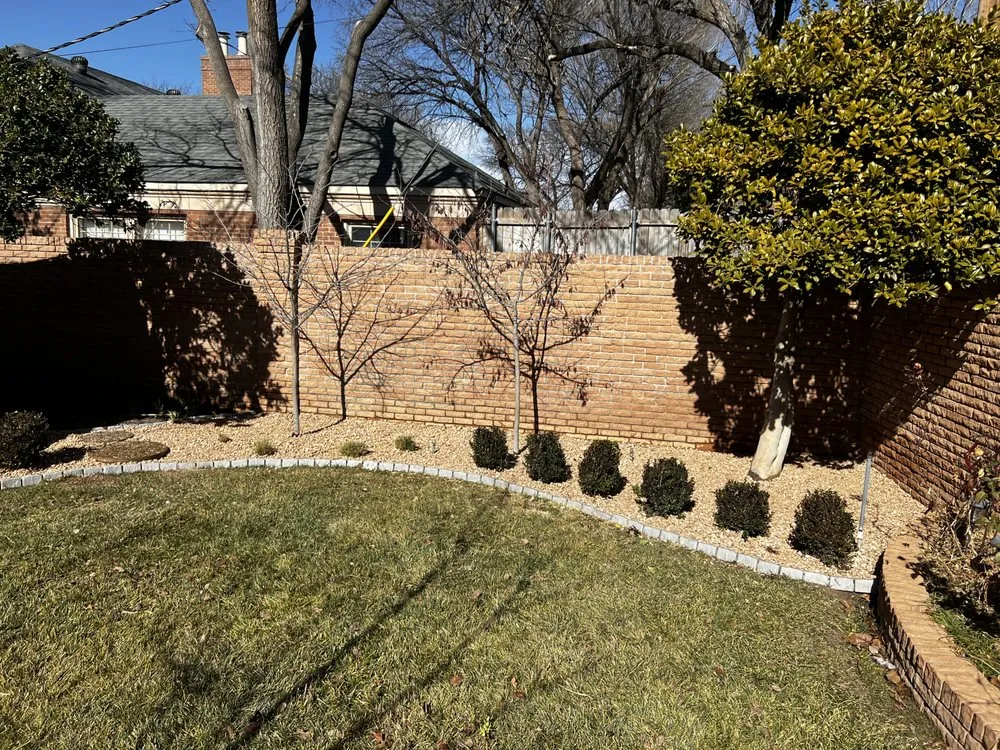 Reliable garden landscaping experts serving Amarillo, TX - Infinite Tree and Landscaping