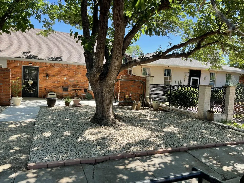 Trusted yard cleanup service for beautiful yards in Amarillo, TX by Infinite Tree and Landscaping