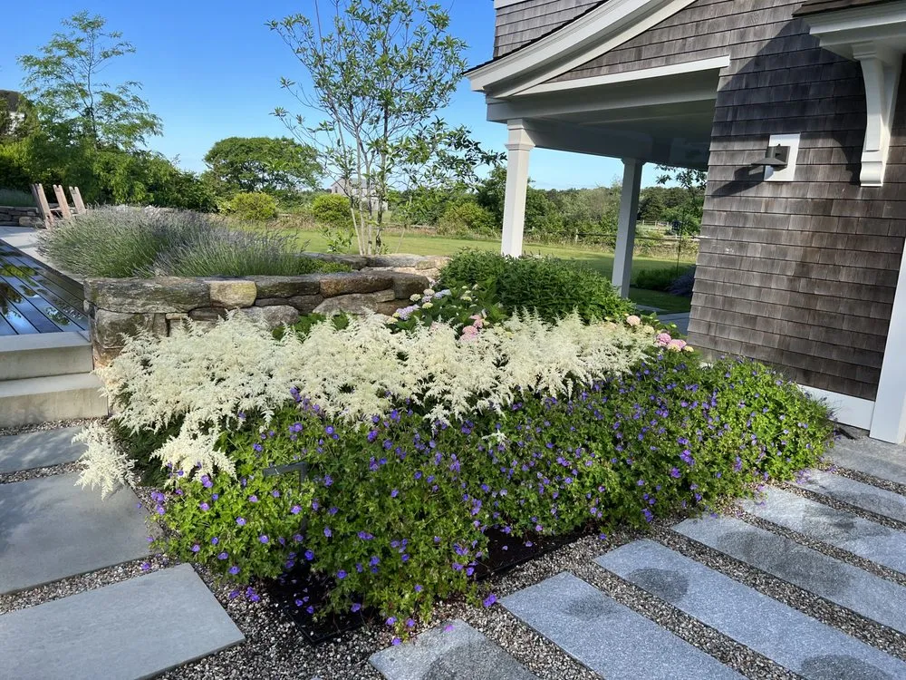 Custom outdoor landscaping for homes in Oak Bluffs, MA by Infinity Landscaping
