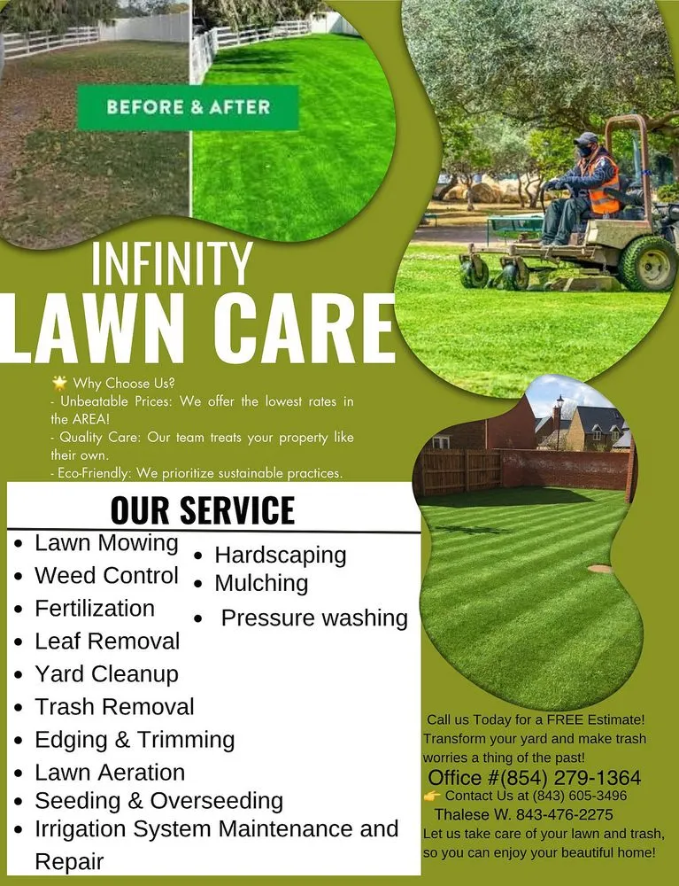 Expert residential landscaping in Beaufort, SC - Infinity Lawn Care