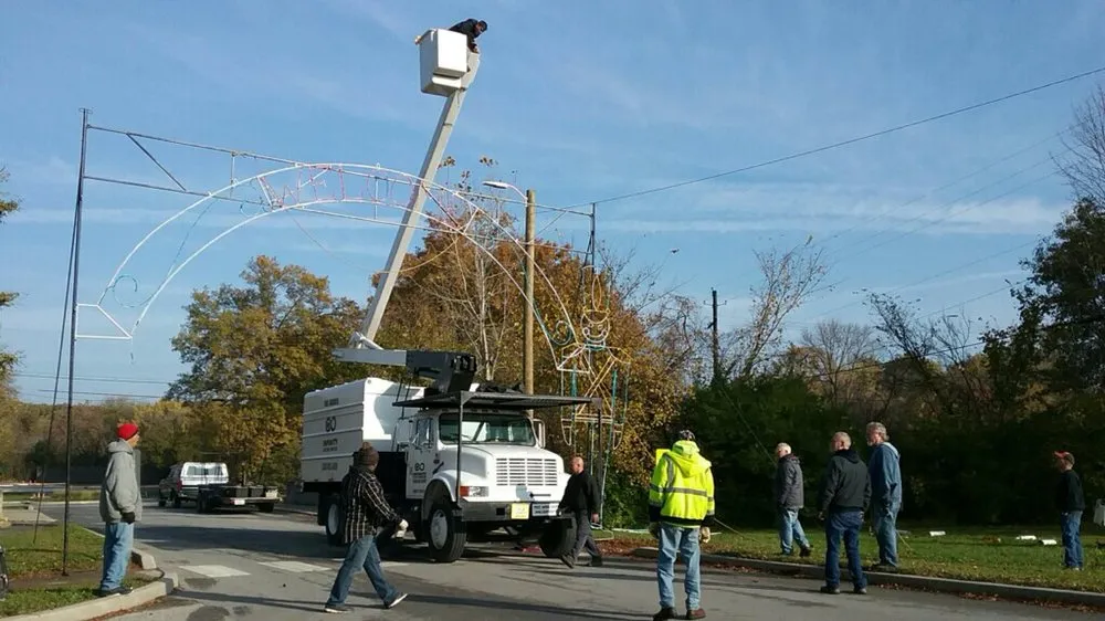Professional garden landscaping for year-round maintenance in Fort Wayne, IN by Infinity Outdoor Services