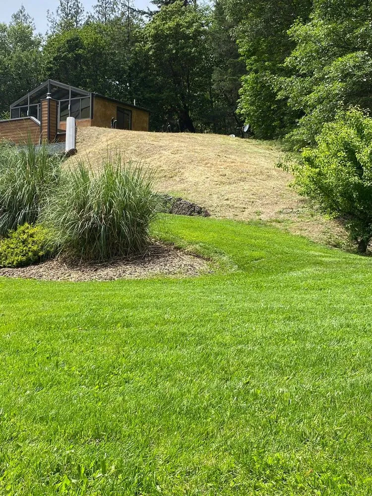 Expert garden landscaping with custom design in Medford, OR by Infinity Pro Maintenance