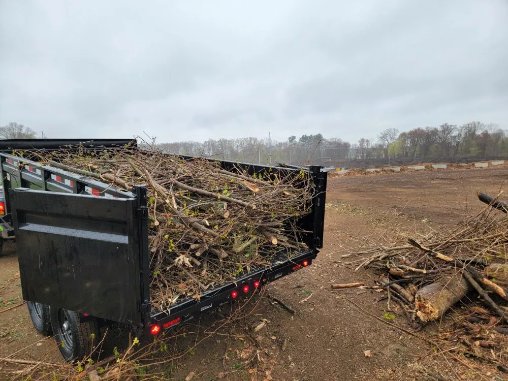 Custom yard cleanup service for outdoor upgrades in Windsor, CT by Infinity Property Maintenance