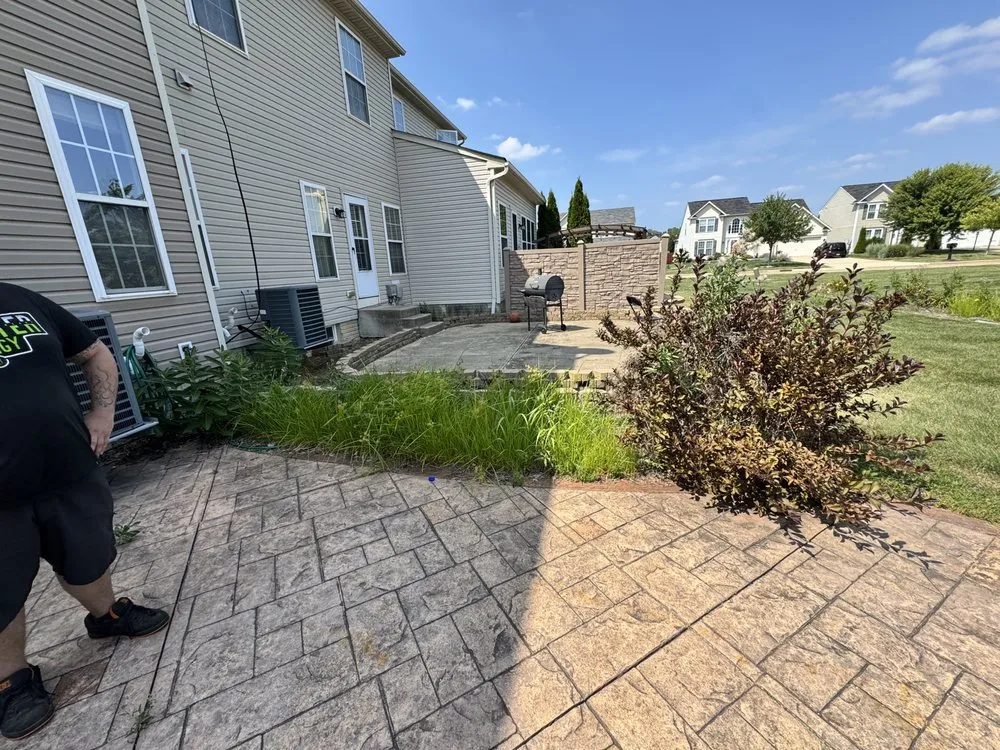 Professional landscape design with custom design in Brook Park, OH by Infinity Property Management