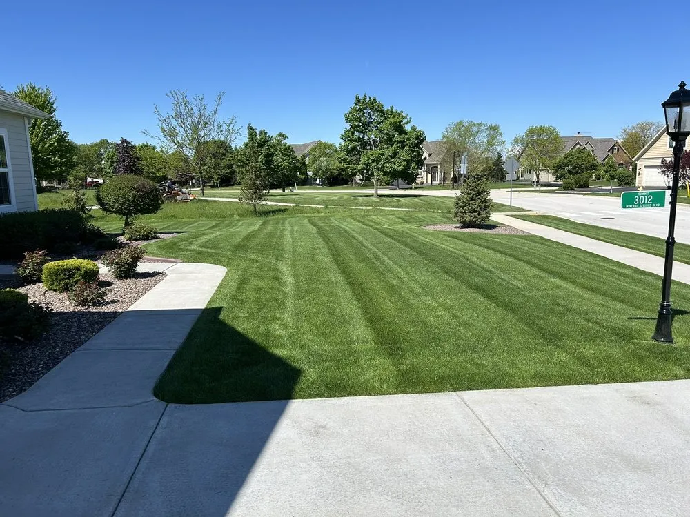 Professional outdoor landscaping for year-round maintenance in Sullivan, WI by Ingersoll's Small Engine Repair & Lawn Care Service