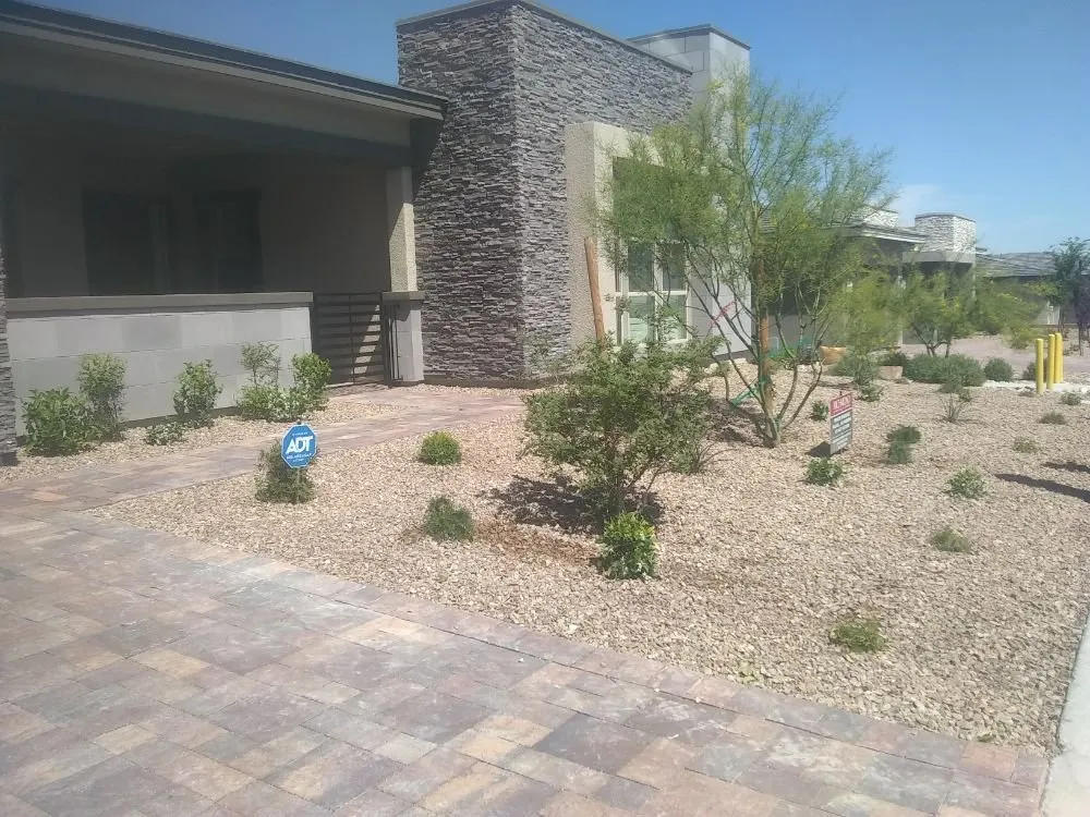 Expert landscape installation in Las Vegas, NV by Ingram Lawn & Maintenance