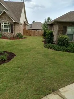 Professional garden landscaping in Pensacola, FL by Initial Lawn Service