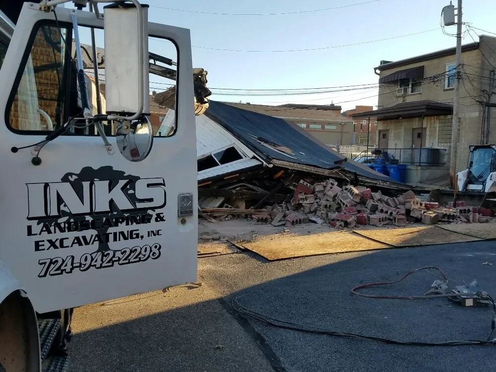 Top-rated landscape installation near you in Pittsburgh, PA by Inks Excavating