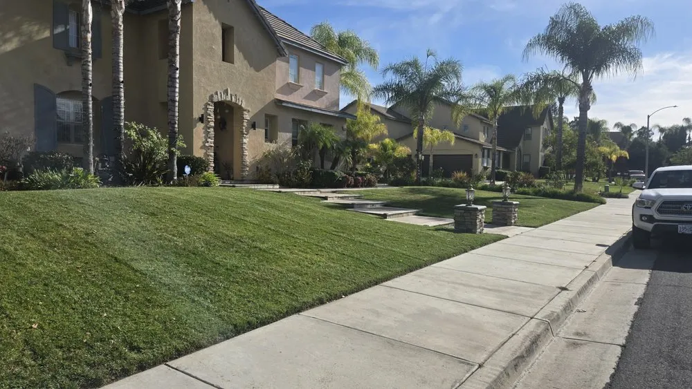Trusted garden landscaping for residential properties in Redlands, CA by Inland Empire Yard Care and Junk Hauling