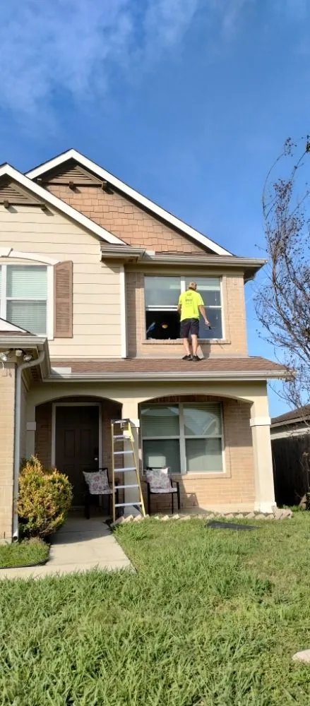 Custom landscape design with custom design in The Woodlands, TX by Inline Lawn and Home