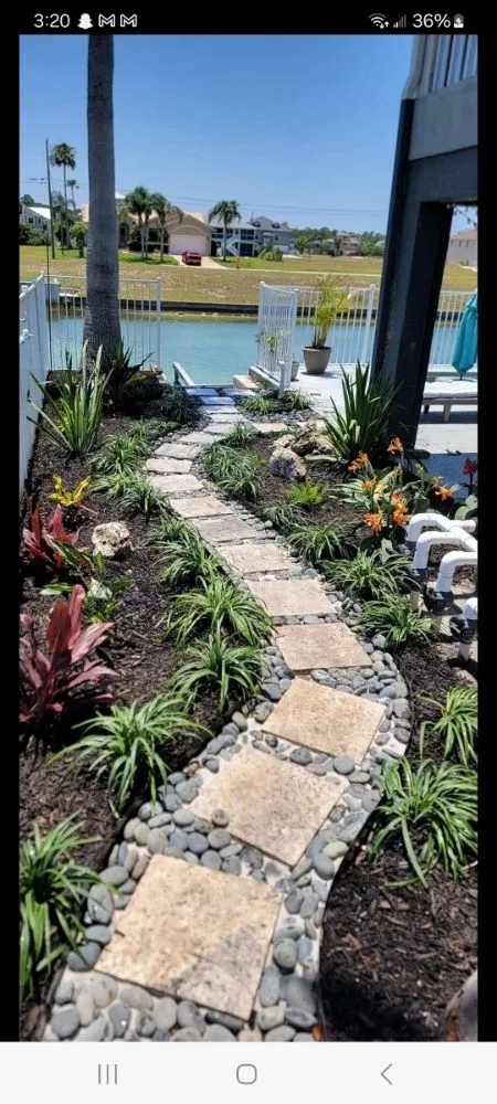 Trusted lawn mowing service for residential properties in Dade City, FL by Inner Roots