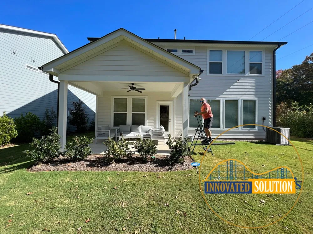 Top-rated garden landscaping with custom design in Raleigh, NC by Innovated Solution’s