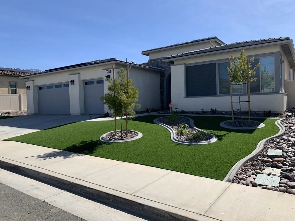 Affordable outdoor landscaping for outdoor upgrades in Jurupa Valley, CA by Innovation Kurbs Landscape Designs