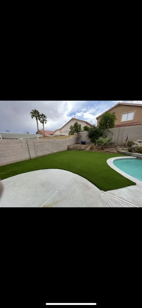 Custom landscape installation in North Las Vegas, NV - Innovation landscape