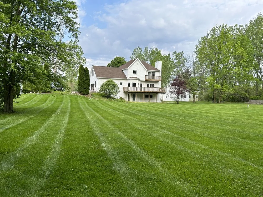 Professional landscape design for residential properties in Mishawaka, IN by Innovation Lawn & Landscape