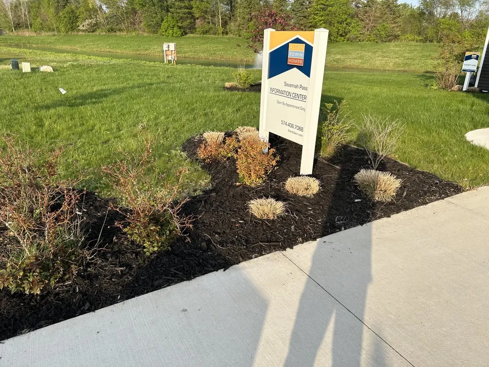 Professional yard cleanup service for homes in Mishawaka, IN by Innovation Lawn & Landscape