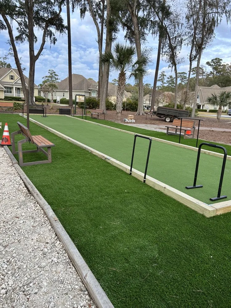 Professional residential landscaping for residential properties in Port Wentworth, GA by Innovation Scapes & Exterior