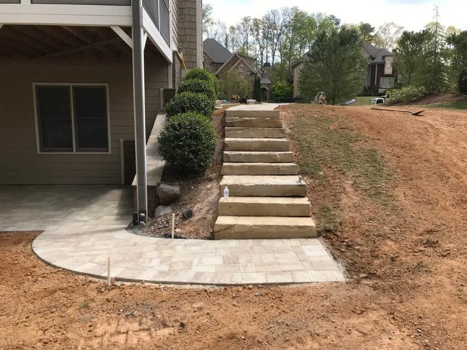 Custom yard maintenance in Suwanee, GA by Innovations Landscape Group