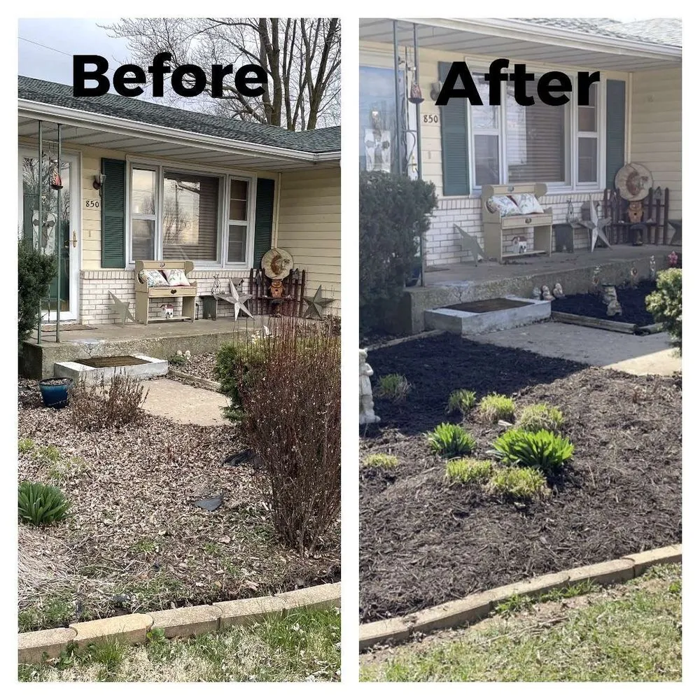 Professional yard cleanup service in Centralia, MO by Innovative Curb Appeal