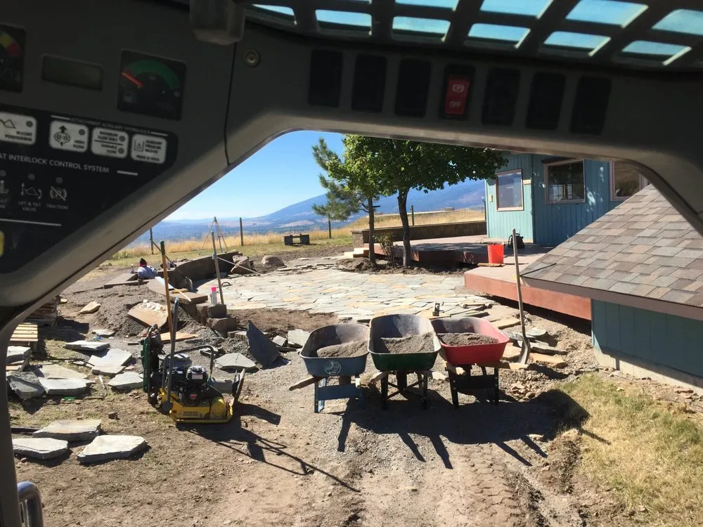 Professional outdoor landscaping in Lolo, MT by Innovative Landscapes