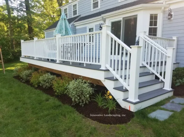 Trusted garden landscaping with custom design in Acton, MA by Innovative Landscaping