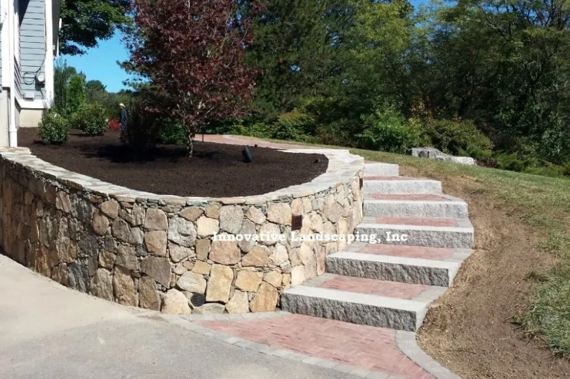 Affordable garden landscaping in Acton, MA by Innovative Landscaping