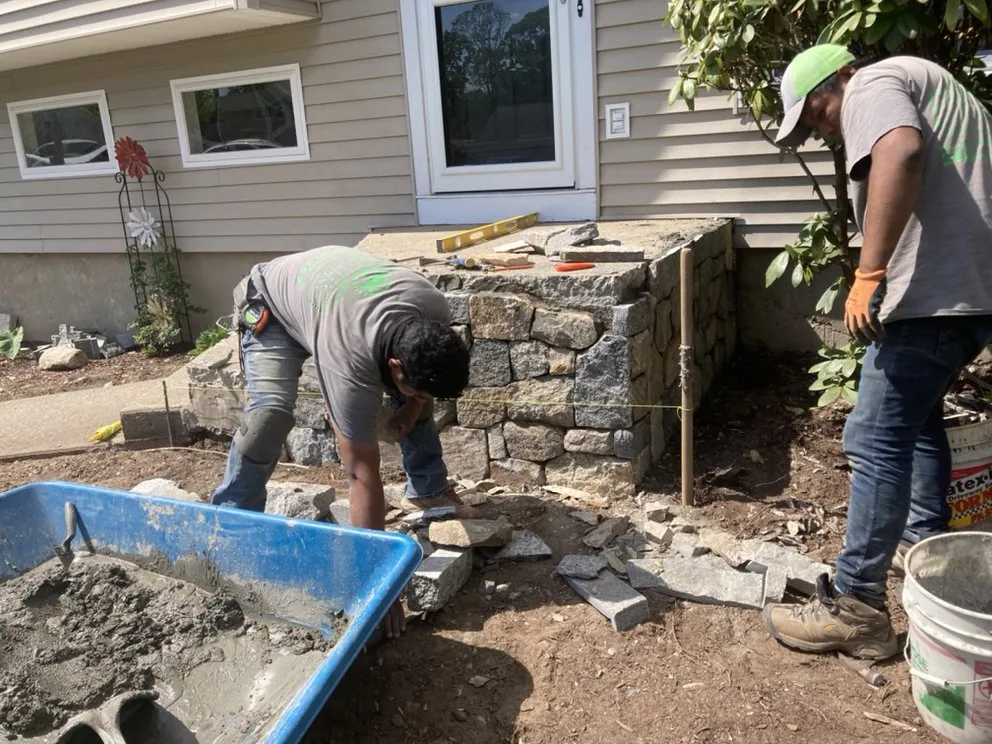 Expert yard cleanup service for residential properties in Bridgeport, CT by Innovative Landscaping Services