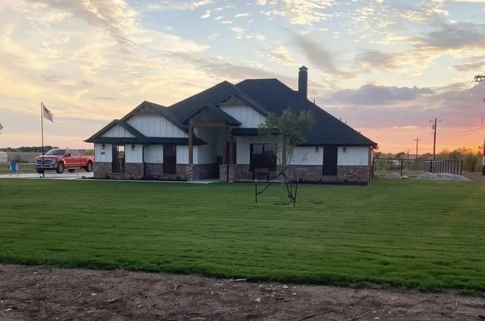 Custom outdoor landscaping with custom design across Godley, TX - Innovative Lawn & Landscape