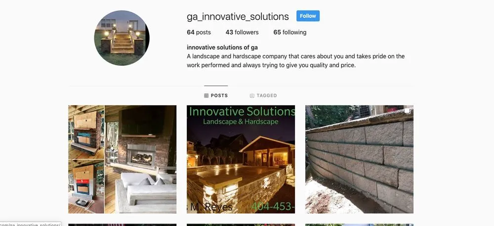 Trusted outdoor landscaping in Lawrenceville, GA by Innovative Solutions