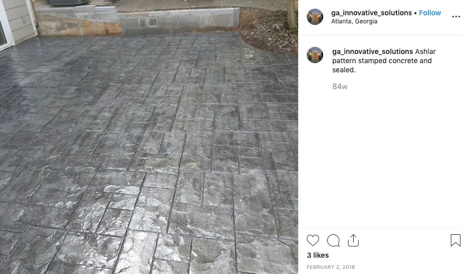 Local landscape installation in Lawrenceville, GA by Innovative Solutions